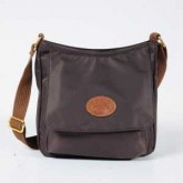 Sac De Voyage Longchamp soldes Besace La Pliage Brune